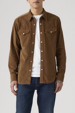 Chemise Barstow Western - Marron