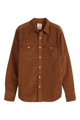 Chemise Barstow Western - Marron