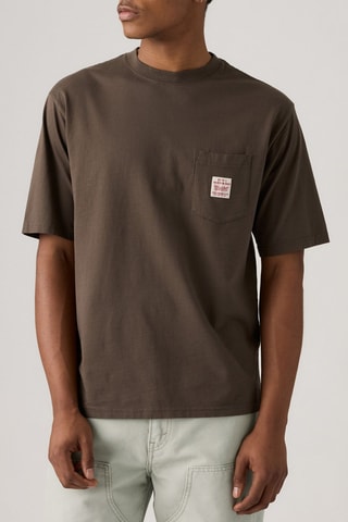 T-shirt Workwear - Marron