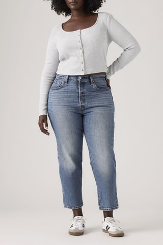 Jean 501® Crop - Bleu