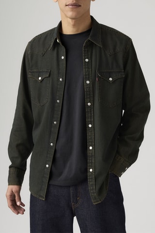 Chemise en jean Classic Western - Vert