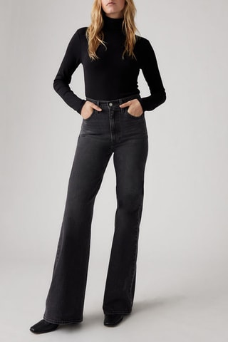 Jean flare Ribcage Bells - Bleu