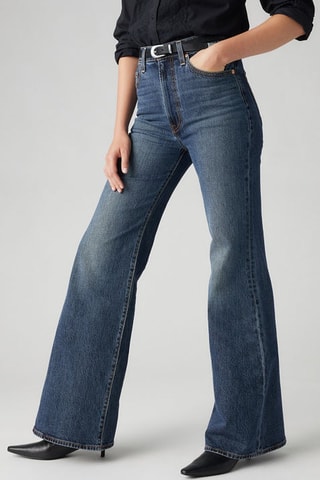 Jean Ribcage Bells - Bleu
