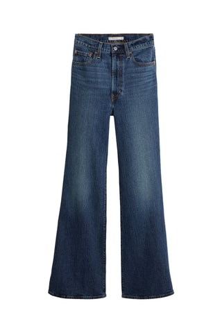 Jean Ribcage Bells - Bleu