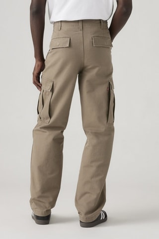 	Pantalon Straight Cargo - Vert