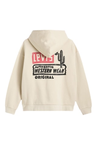 Sweat à capuche Graphic Salinas - Beige