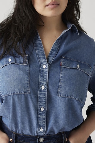 Chemise PL Doreen Doreen Utility - Bleu
