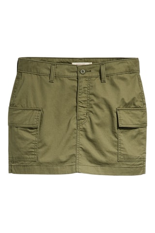 Minijupe Cargo - Vert