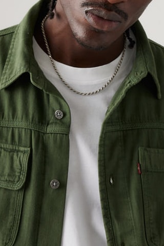 Chemise Auburn Worker - Vert