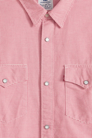 Chemise Relaxed Fit Western - Rose