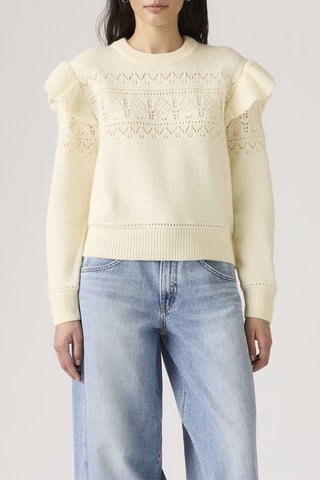 Pull Shane Flutter - Blanc