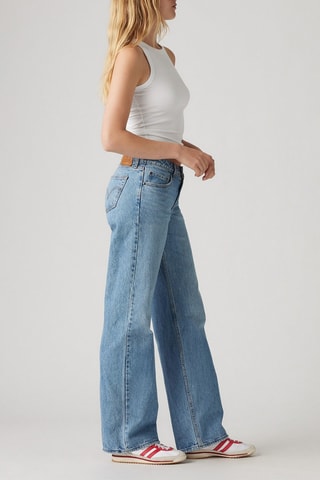 Jean Low Loose - Bleu