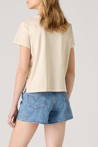 T-shirt Graphic Boxy - Blanc