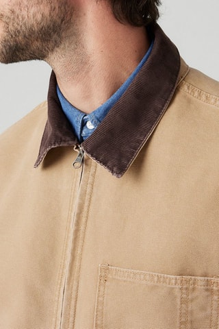 Blouson Mechanics - Beige et marron