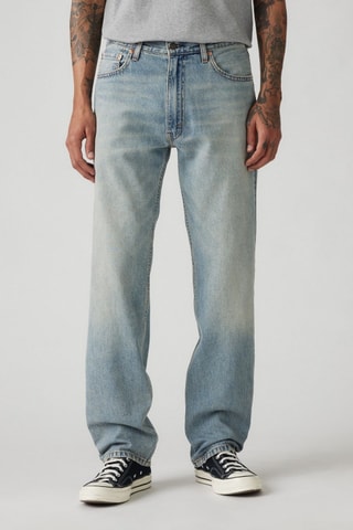 Jean relaxed straight 555™ - Bleu