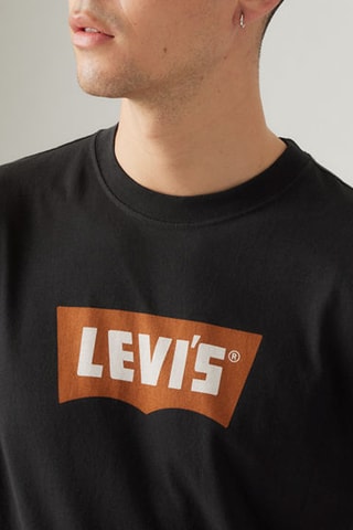 T-shirt Vintage BW Graphic - Noir
