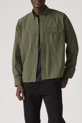 Chemise LS Zandt Cropped - Vert