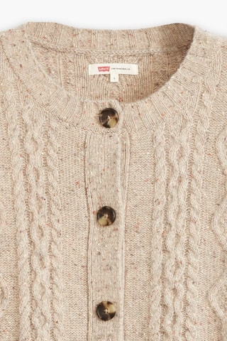 Gilet en laine Primrose Cable - Beige