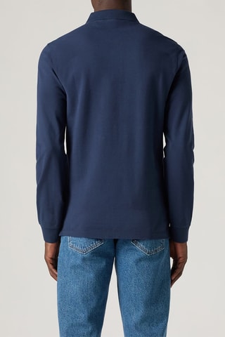 Polo slim Housemark Polo Naval Academy - Bleu