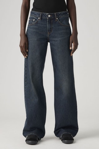 Jean Low Loose - Bleu