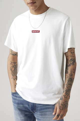 T-shirt Relaxed Baby Tab - Blanc
