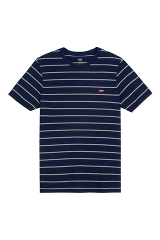 T-shirt Original - Blanc et bleu