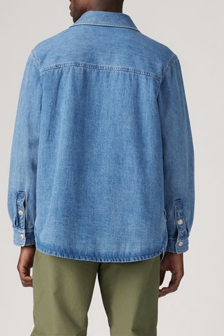 Surchemise en jean réversible Bryant Padded - Bleu