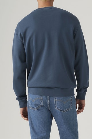 Sweat Relaxed Graphic - Bleu