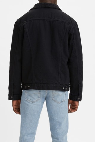 Veste en jean Trucker - Noir
