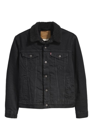 Veste en jean Trucker - Noir