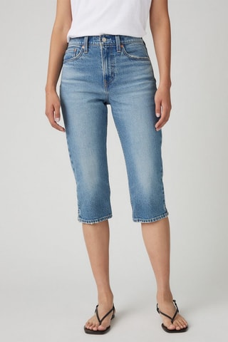 Jean Capri Wedgie - Bleu