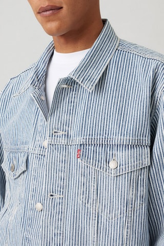 Veste en jean Relaxed Fit Trucker - Bleu