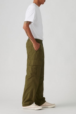 	Pantalon Parachute Cargo - Vert