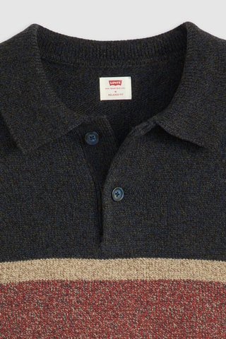 Pull en laine Redwood Rugby - Bleu