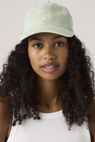 Casquette en jean Lazy Girl - Vert