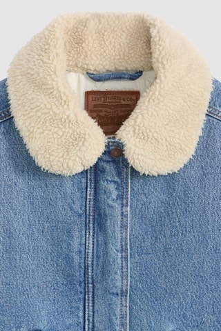 Blouson Sherpa - Bleu