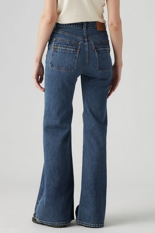 Jean Ribcage Bells - Bleu