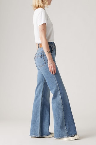 Jean Ribcage Bells - Bleu