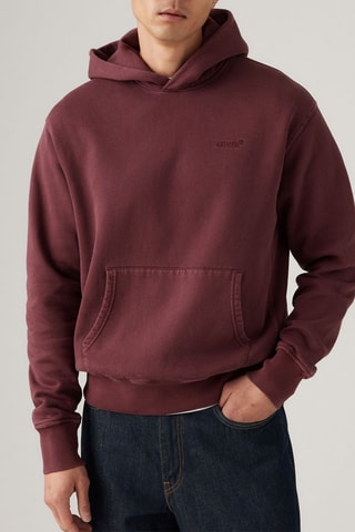 Sweat à capuche The Authentic - Rouge