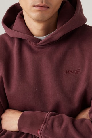 Sweat à capuche The Authentic - Rouge