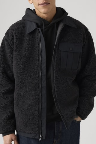 Veste sherpa Joonie - Noir