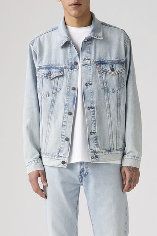 Veste en jean Relaxed Fit Trucker - Bleu