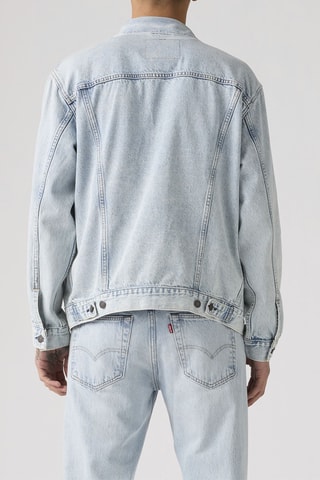 Veste en jean Relaxed Fit Trucker - Bleu