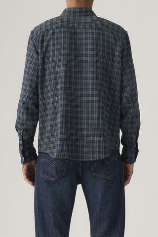 Chemise Authentic Button Down Jordan Plaid Star - Bleu et vert