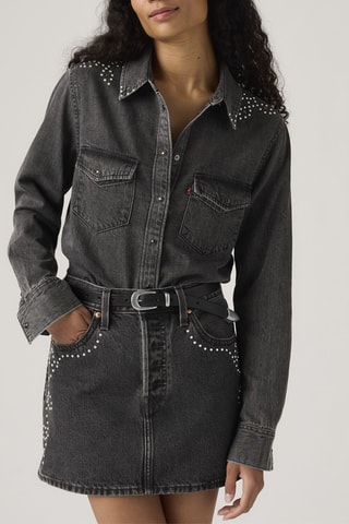Chemise Iconic Western - Gris foncé