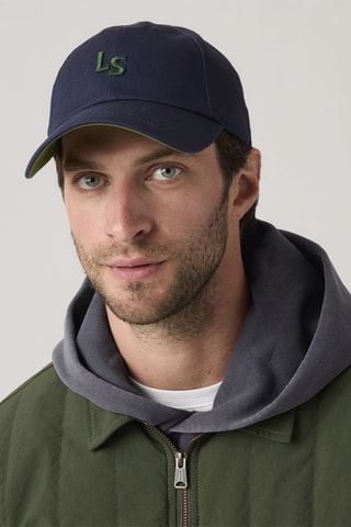 Casquette Monogram - Bleu et vert
