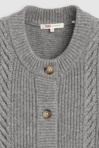 Gilet en laine sans manches Ines Cable - Gris