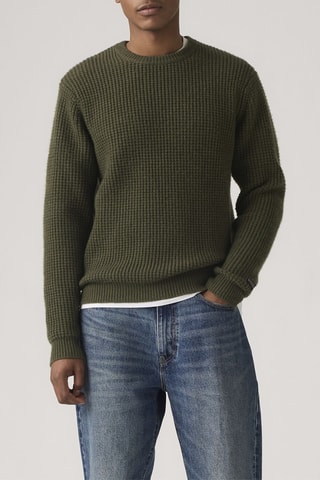 Pull en laine Presidio - Vert