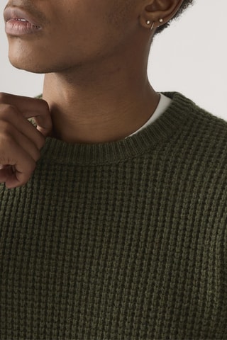 Pull en laine Presidio - Vert