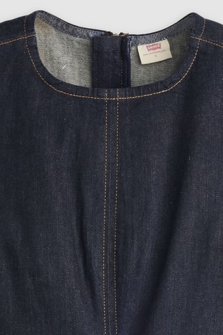 Robe droite en jean Column - Rose